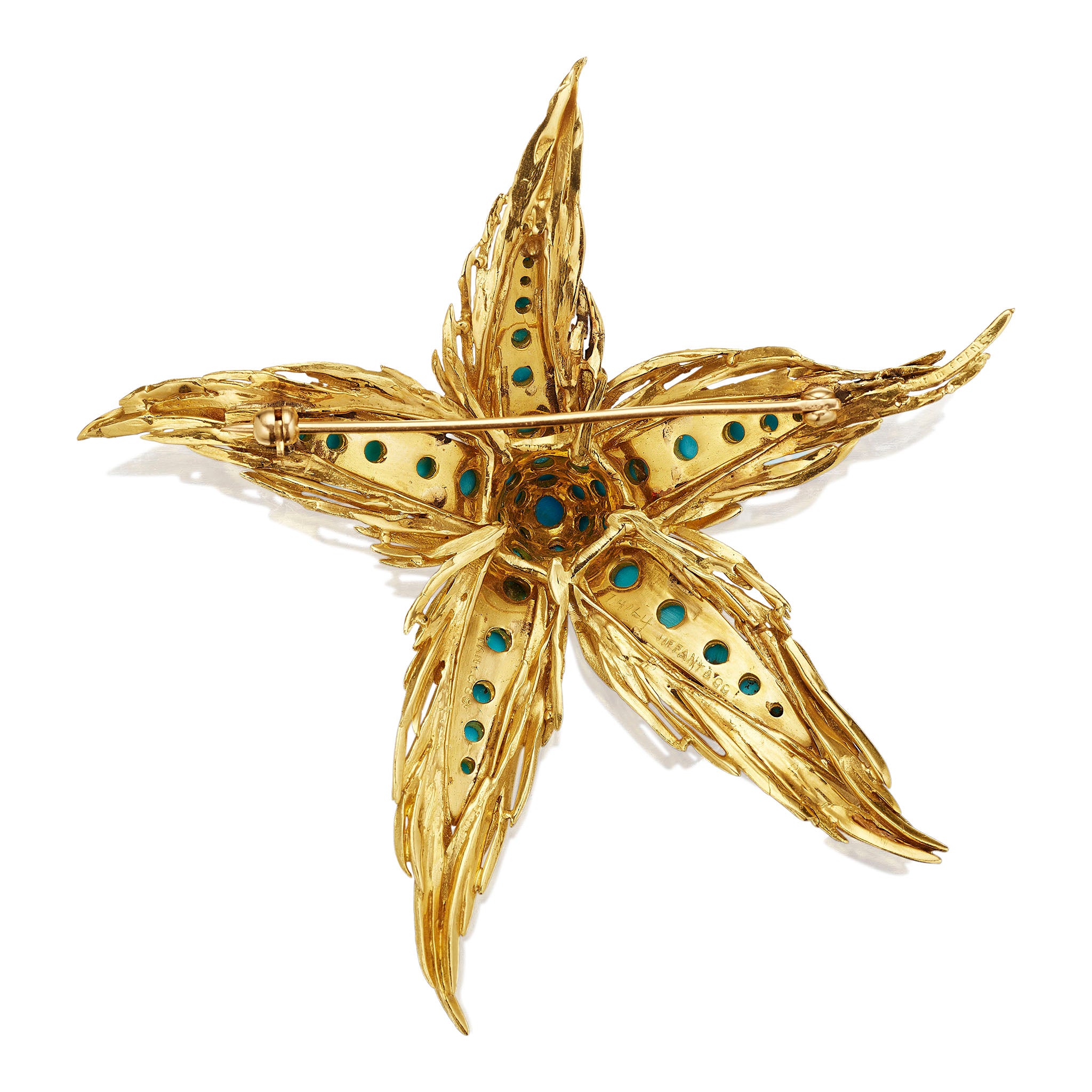 ティファニー　ヴィンテージ マベパール スターフィッシュ ブローチ Macklowe Gallery | Tiffany & Co. Mid-Century Starfish Brooch