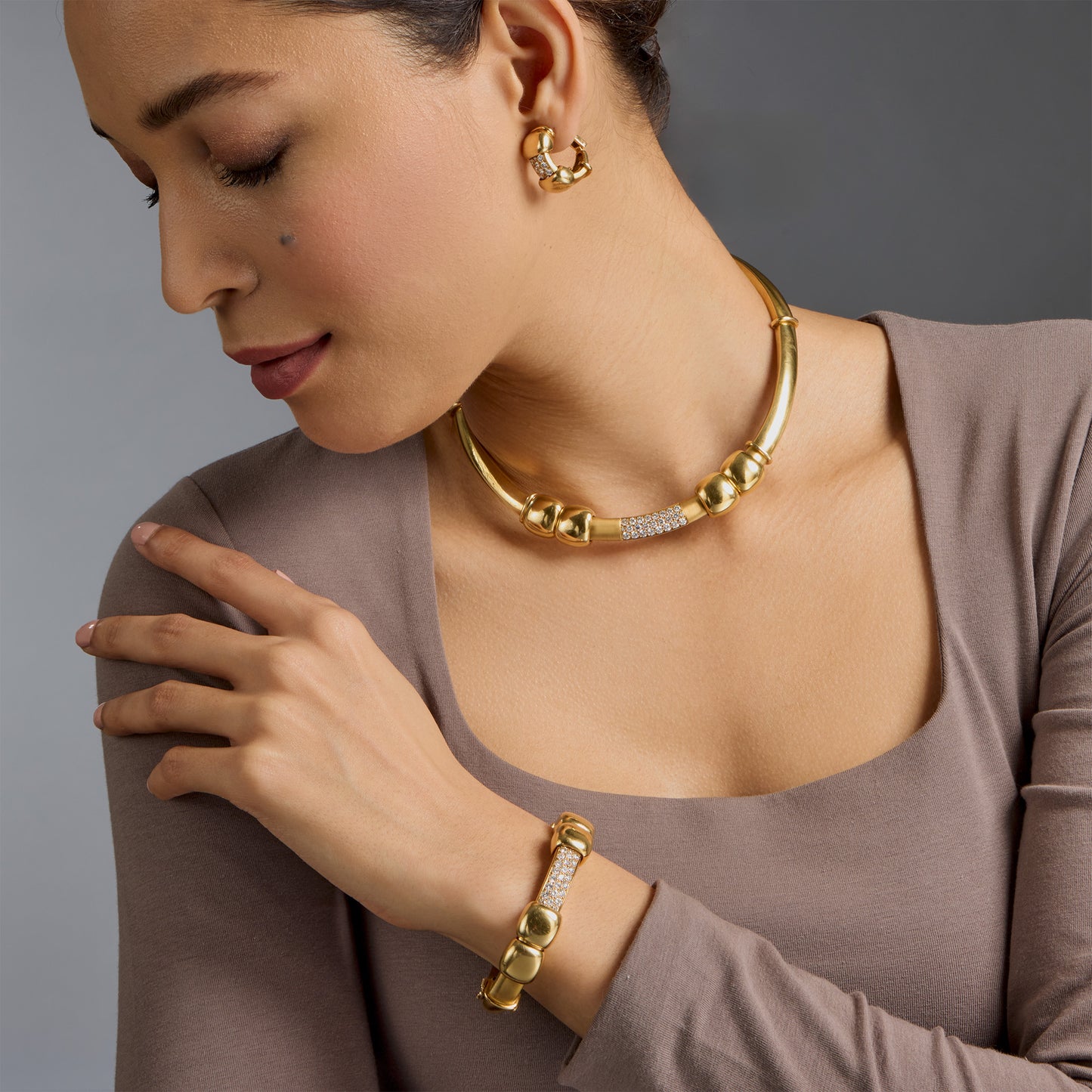 Macklowe Gallery René Boivin "Sliding" Suite, Jacques Bernard