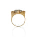 Macklowe Gallery Retro 18K Gold and Rose-cut Diamond Ring