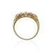 Macklowe Gallery Antique English 18K Gold and Five Stone Diamond Ring