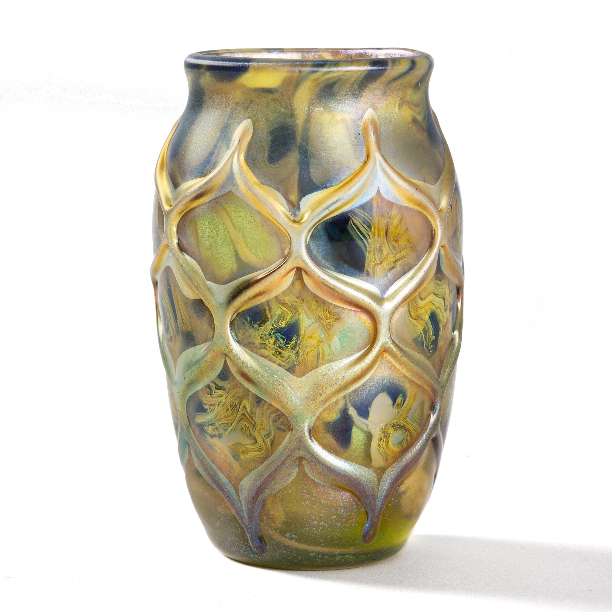 Macklowe Gallery | Tiffany Studios New York Decorated Beehive