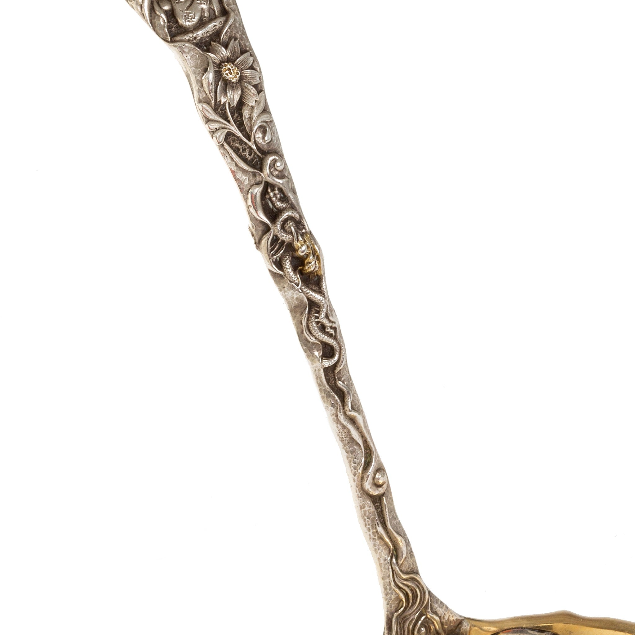 Macklowe Gallery | Gorham Mfg. Co. Silver Hizen Soup Ladle