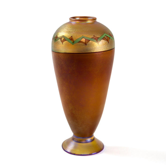 Tiffany Studios New York "Tell el-Amarna" Favrile Glass Pedestal Vase