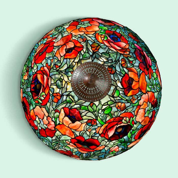 Tiffany's Oriental Poppy: An Impressionist Masterpiece