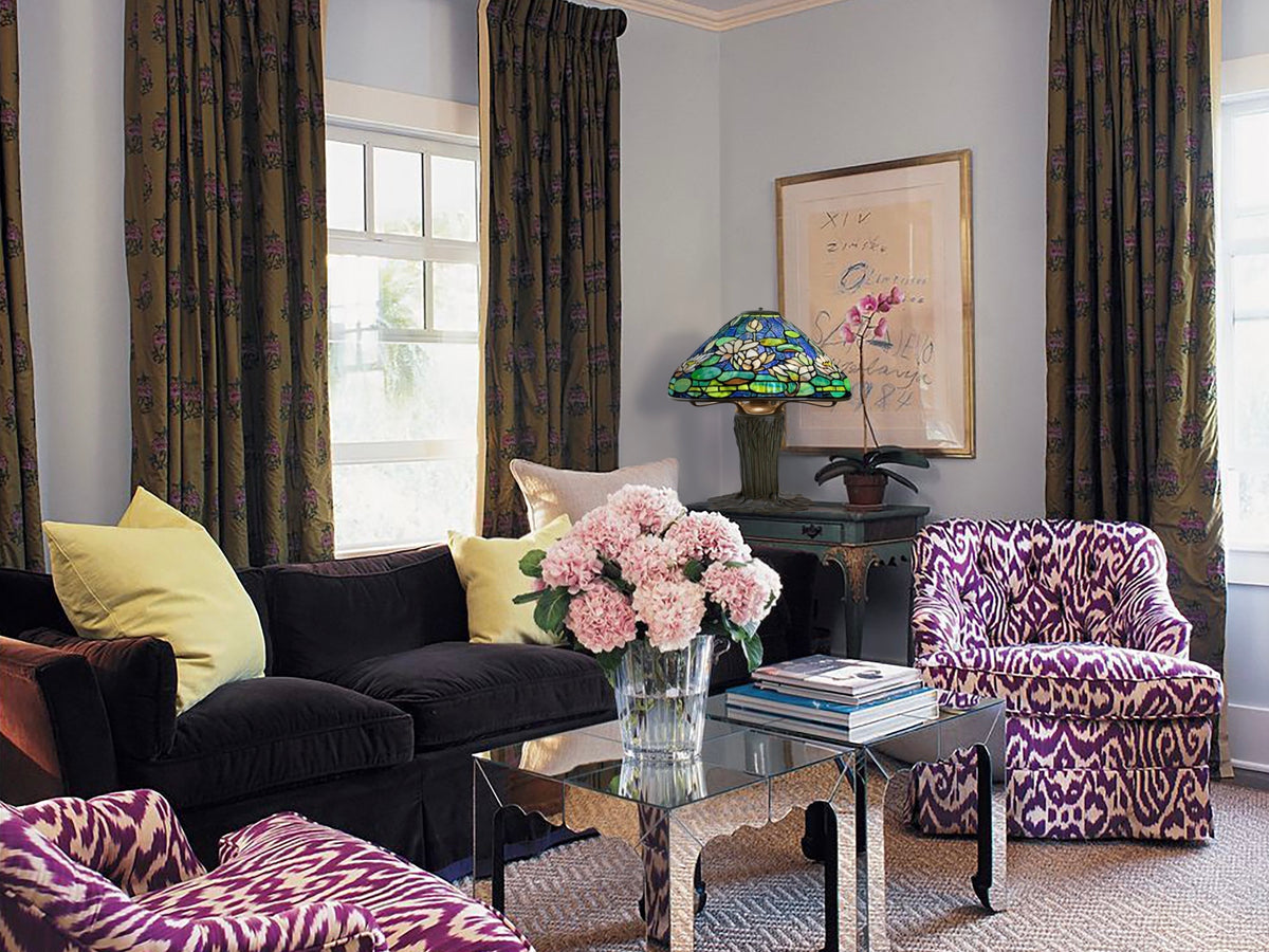 Decorating with tiffany lamps deals