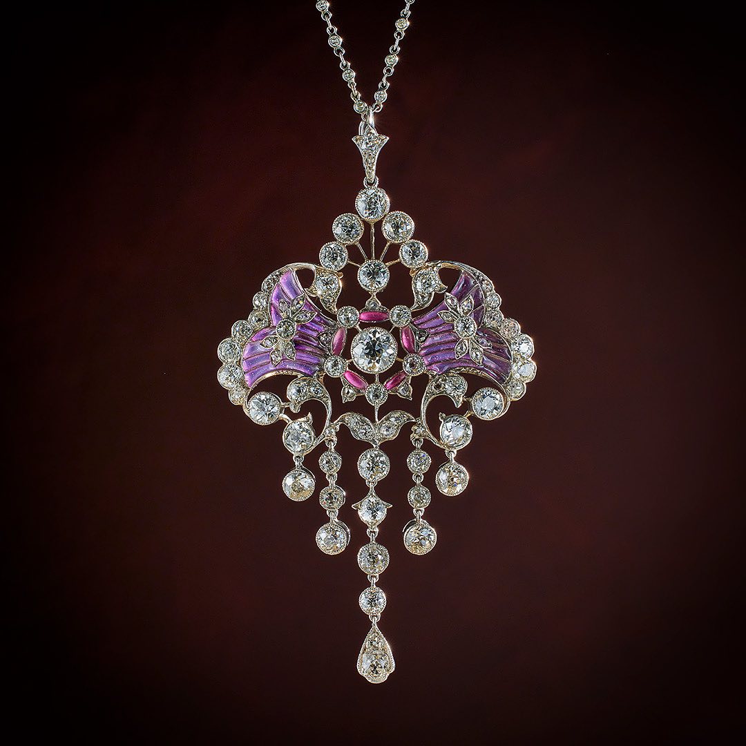 The Platinum Reformation Jewelry in the Edwardian Belle Epoque Trad MackloweGallery