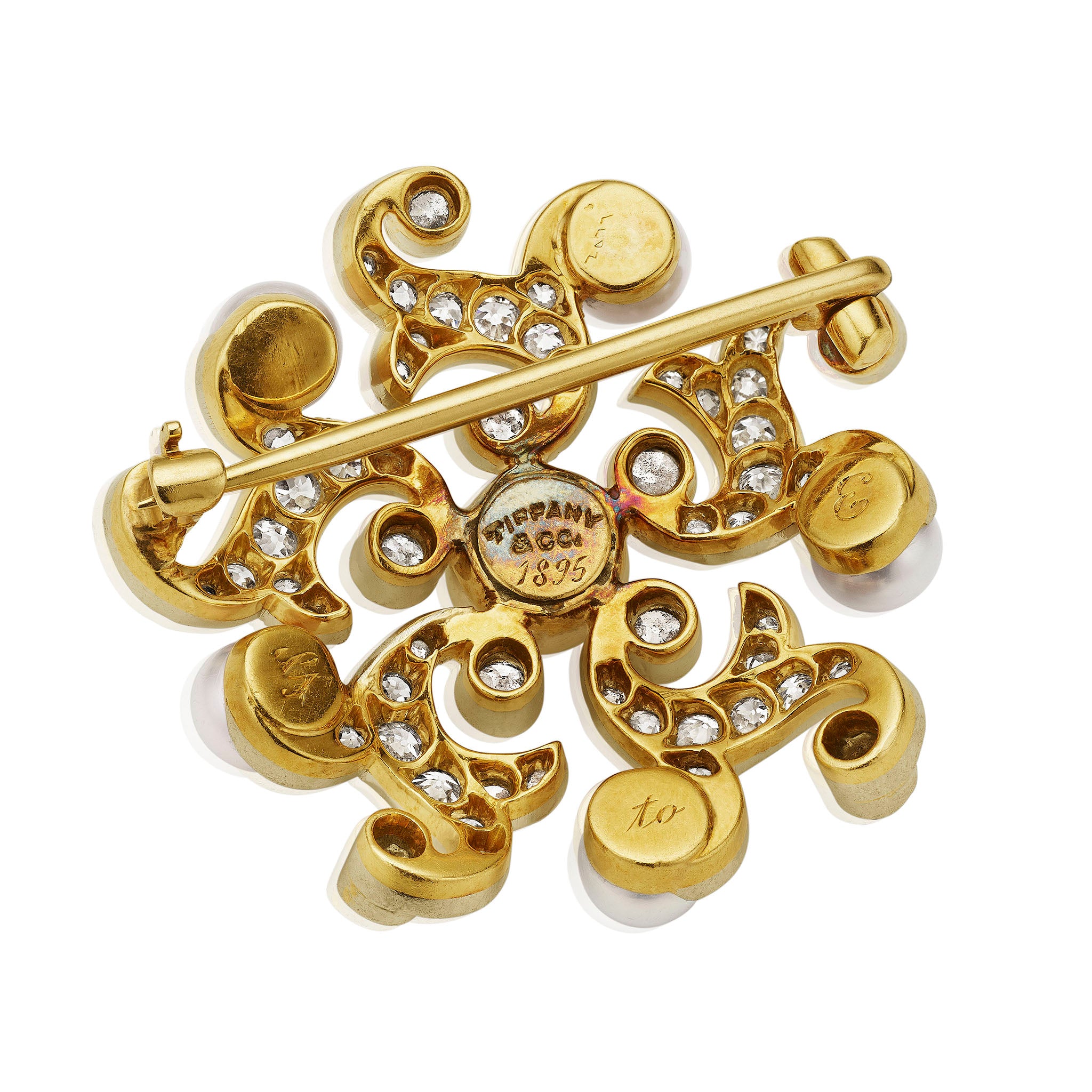 antique tiffany pins brooches