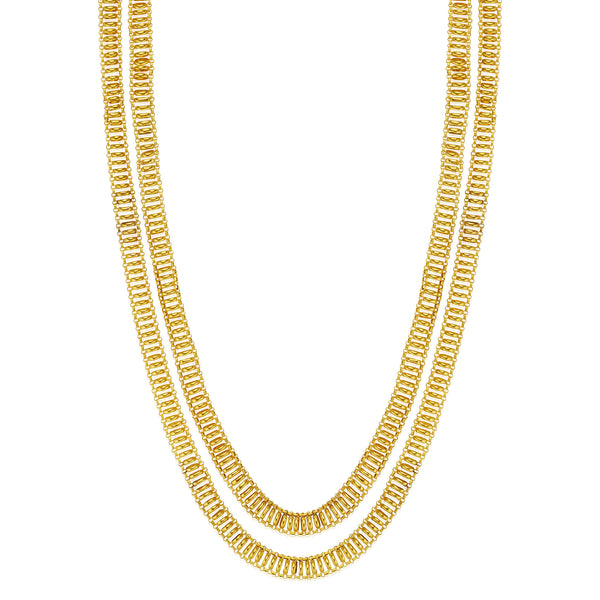 Macklowe Gallery | Georgian Longchain 18K Gold Necklace