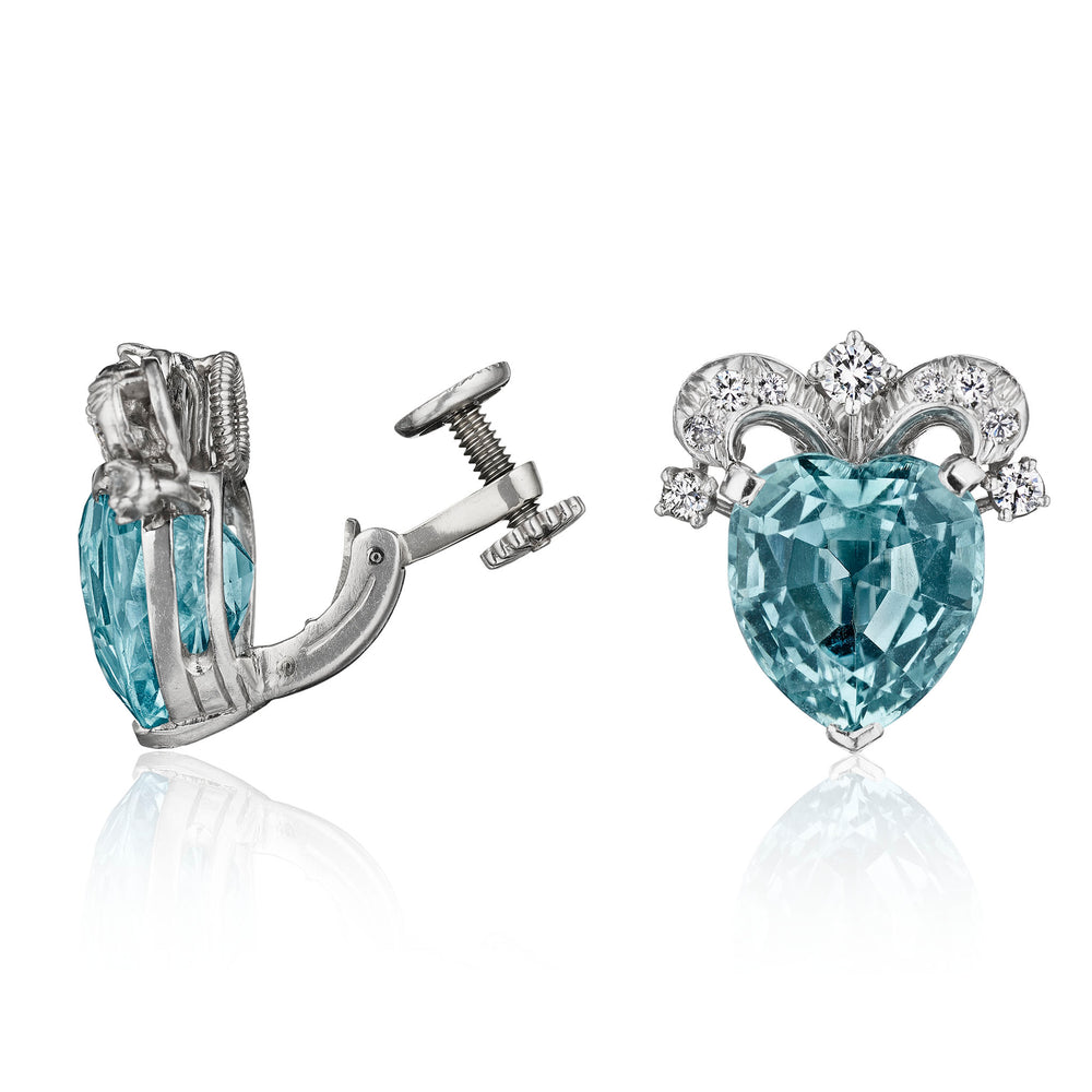 
                      
                        Macklowe Gallery Oscar Heyman Mid-Century Aquamarine Suite
                      
                    