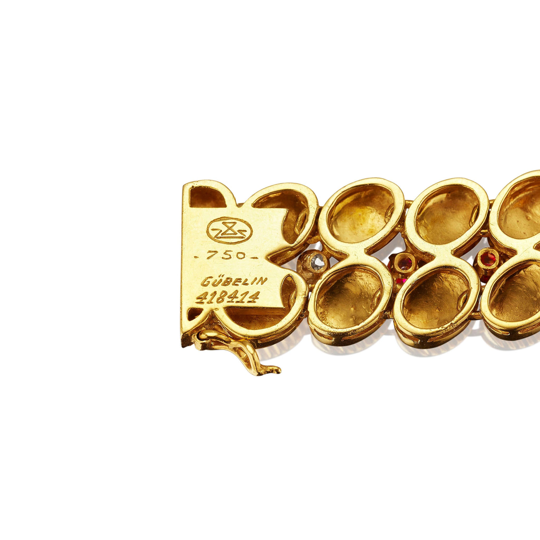 Macklowe Gallery | Péry et Fils Mid-Century Ruby and Diamond Suite