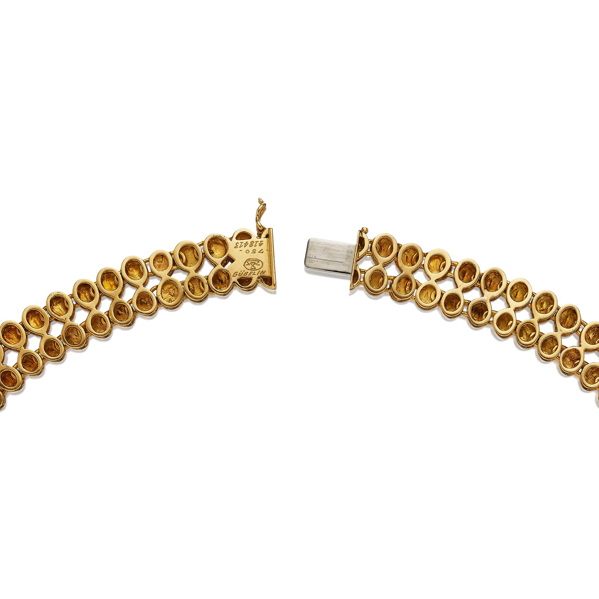 Macklowe Gallery | Péry et Fils Mid-Century Ruby and Diamond Suite
