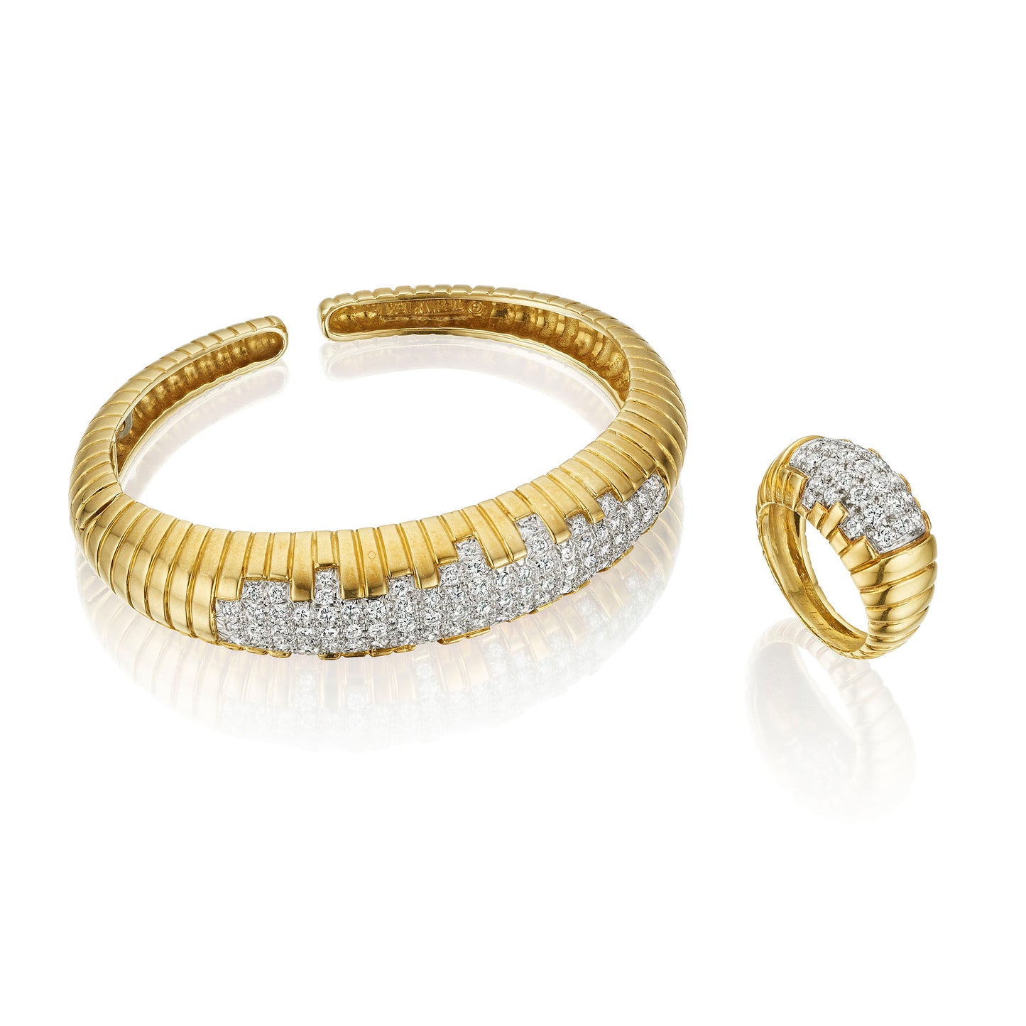 Macklowe Gallery Tiffany & Co. Modernist Diamond Suite