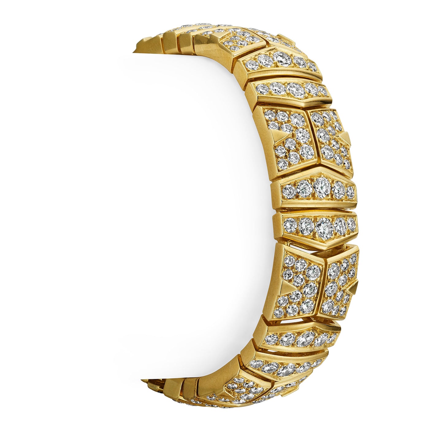 Macklowe Gallery Cartier Paris Diamond Bracelet
