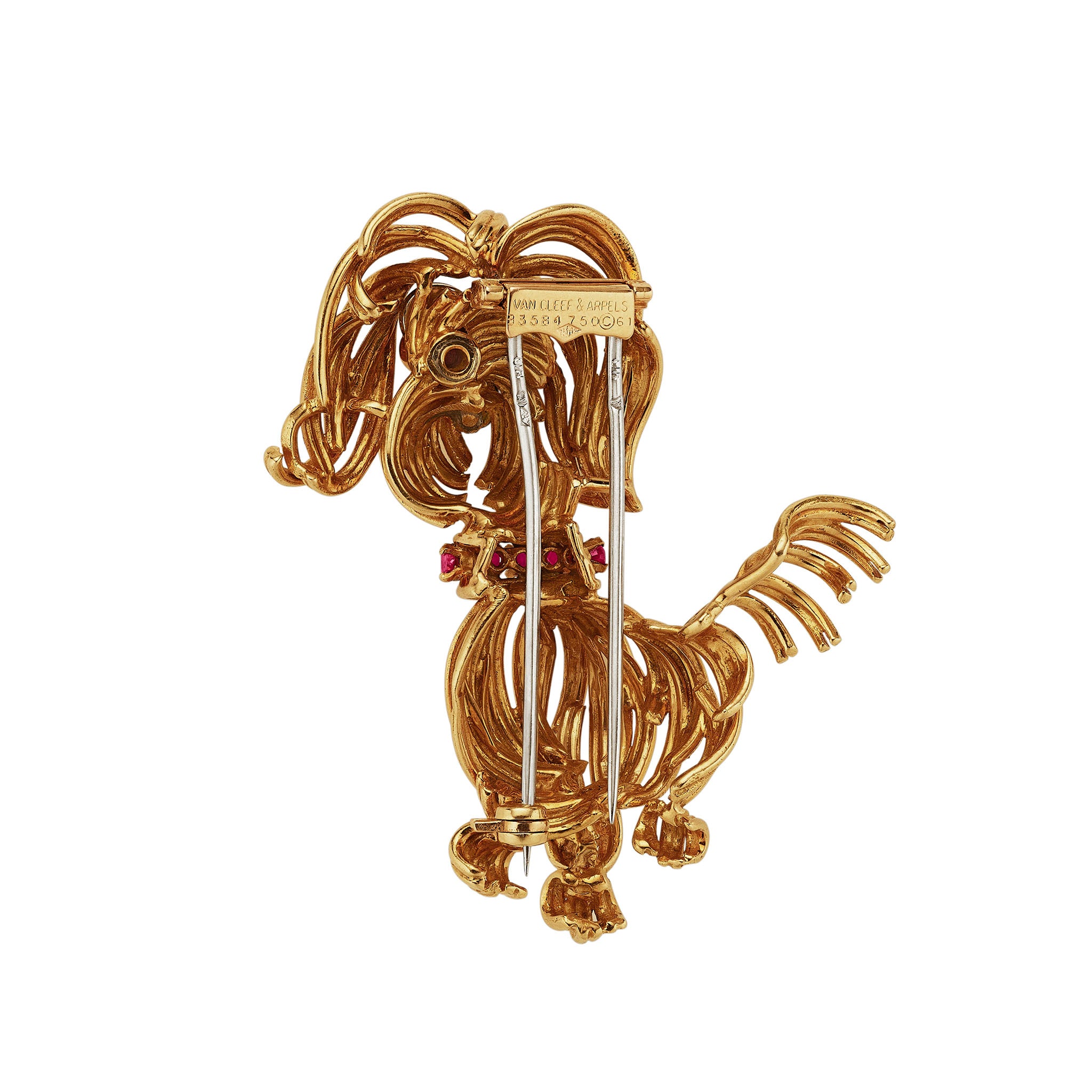 Macklowe Gallery | Van Cleef & Arpels Paris Yorkie Brooch