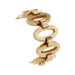 Macklowe Gallery Hammered Gold Oval Link Bracelet