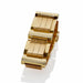 Macklowe Gallery Retro 18K Rose and Yellow Gold Bracelet