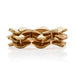 Macklowe Gallery Mauboussin Retro 18K Gold Bracelet