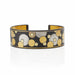 Macklowe Gallery Angela Cummings Tiffany & Co. Damascened Gold, Silver and Lacquered Iron Cuff Bracelet