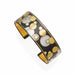 Macklowe Gallery Angela Cummings Tiffany & Co. Damascened Gold, Silver and Lacquered Iron Cuff Bracelet