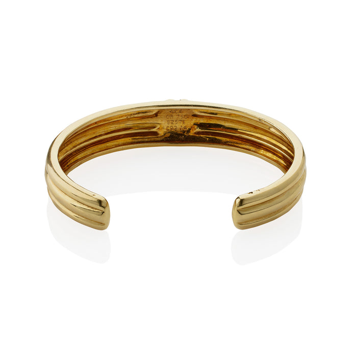 Crystal Pop 18k Gold Plated Cuff Bracelet – Ettika