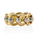 Macklowe Gallery Italian Retro 18K Tri-color Gold Bracelet