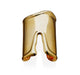 Macklowe Gallery Elsa Peretti Tiffany & Co. 18K Gold Large "Bone" Cuff Bracelet