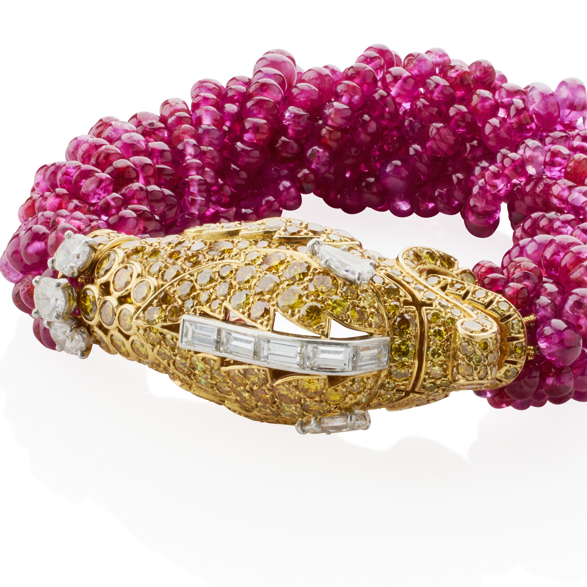 Cartier Meplat Bracelet in 18K White Gold For Sale at 1stDibs