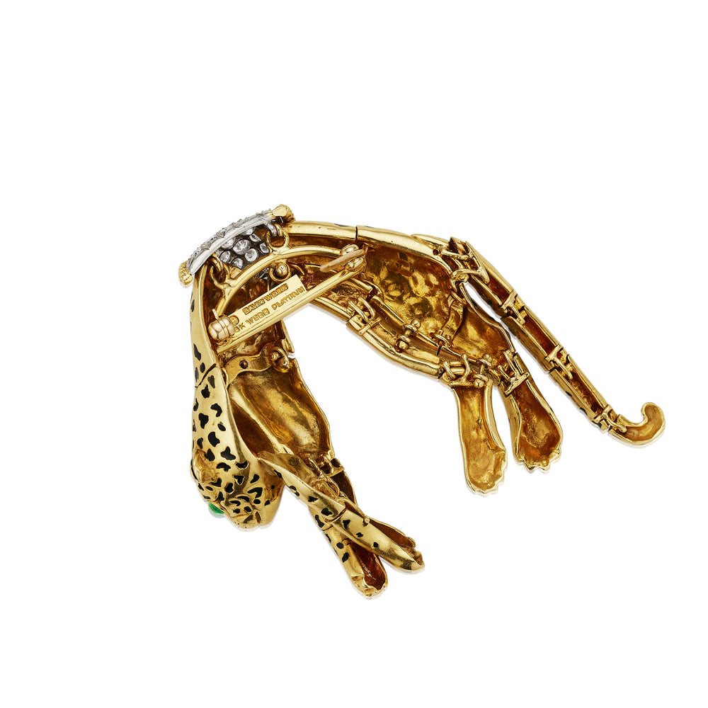 
                      
                        Macklowe Gallery David Webb Leopard Brooch
                      
                    