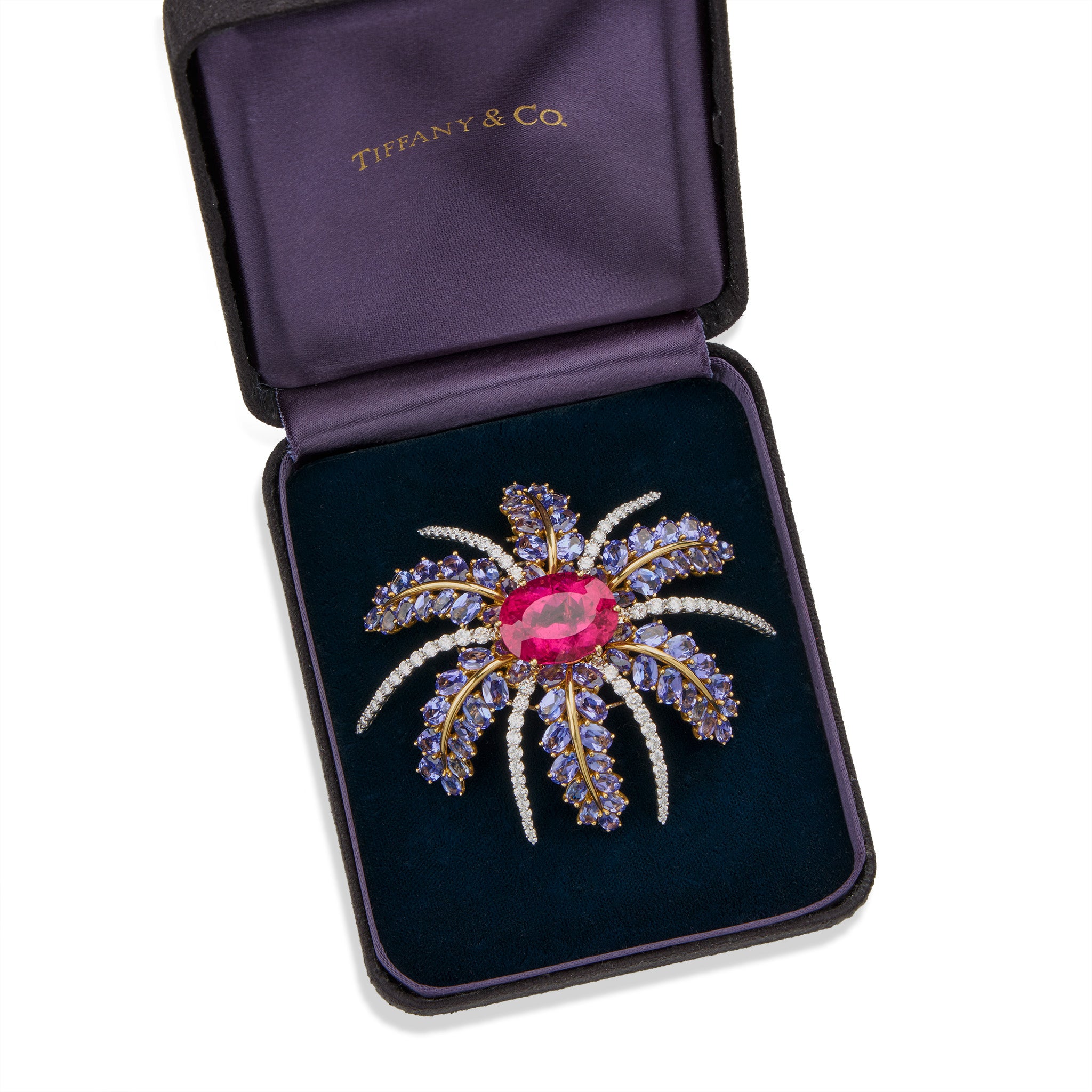 Tanzanite brooch store