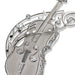 Macklowe Gallery Boucheron Paris Diamond Cello Brooch