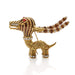 Macklowe Gallery Tiffany & Co. African-Inspired Enamel and Diamond Brooch by Aldo Cipullo