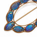 Macklowe Gallery Louis Tiffany at Tiffany & Co. Favrile Glass Scarab Brooch