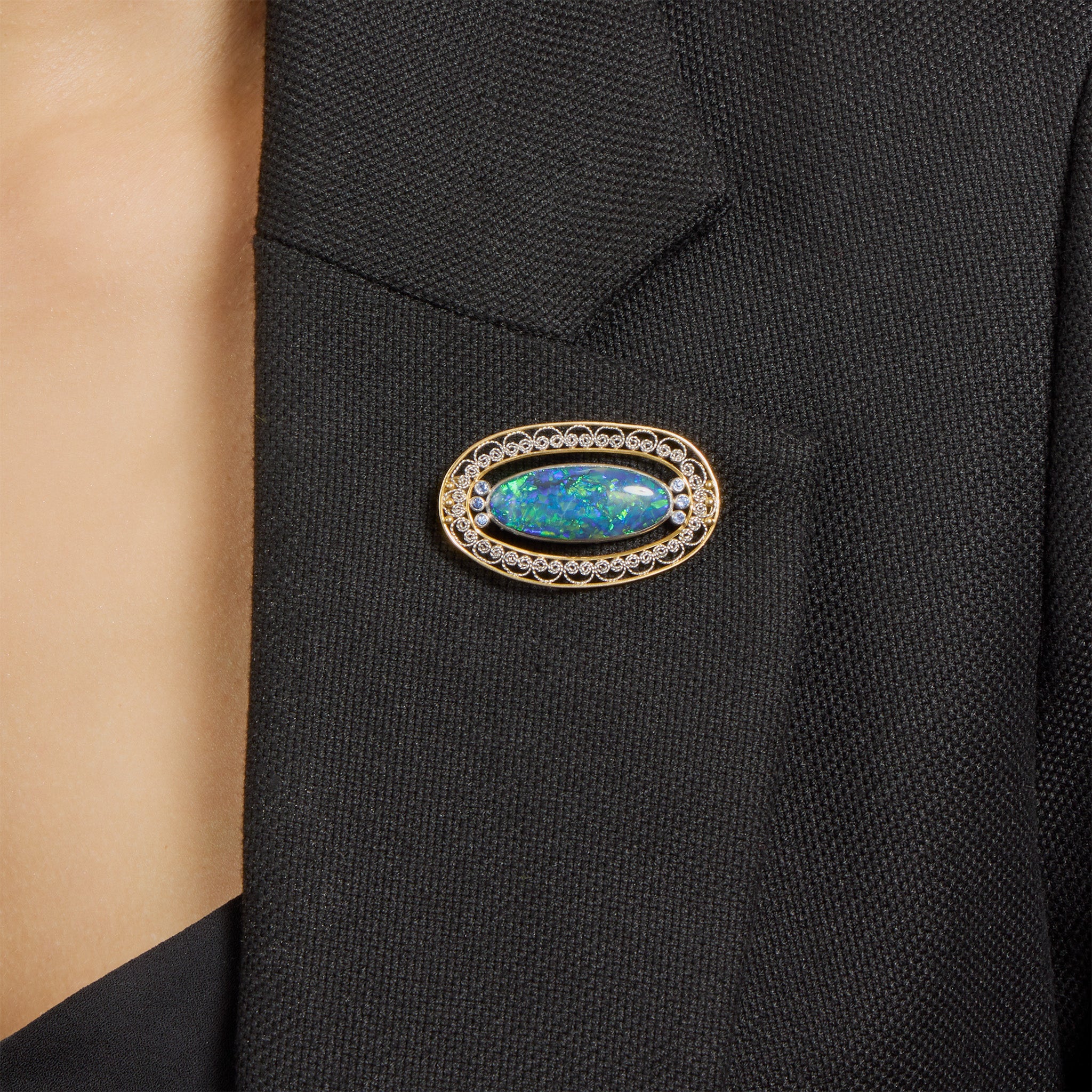 Macklowe Gallery | Louis Comfort Tiffany for Tiffany & Co. Black