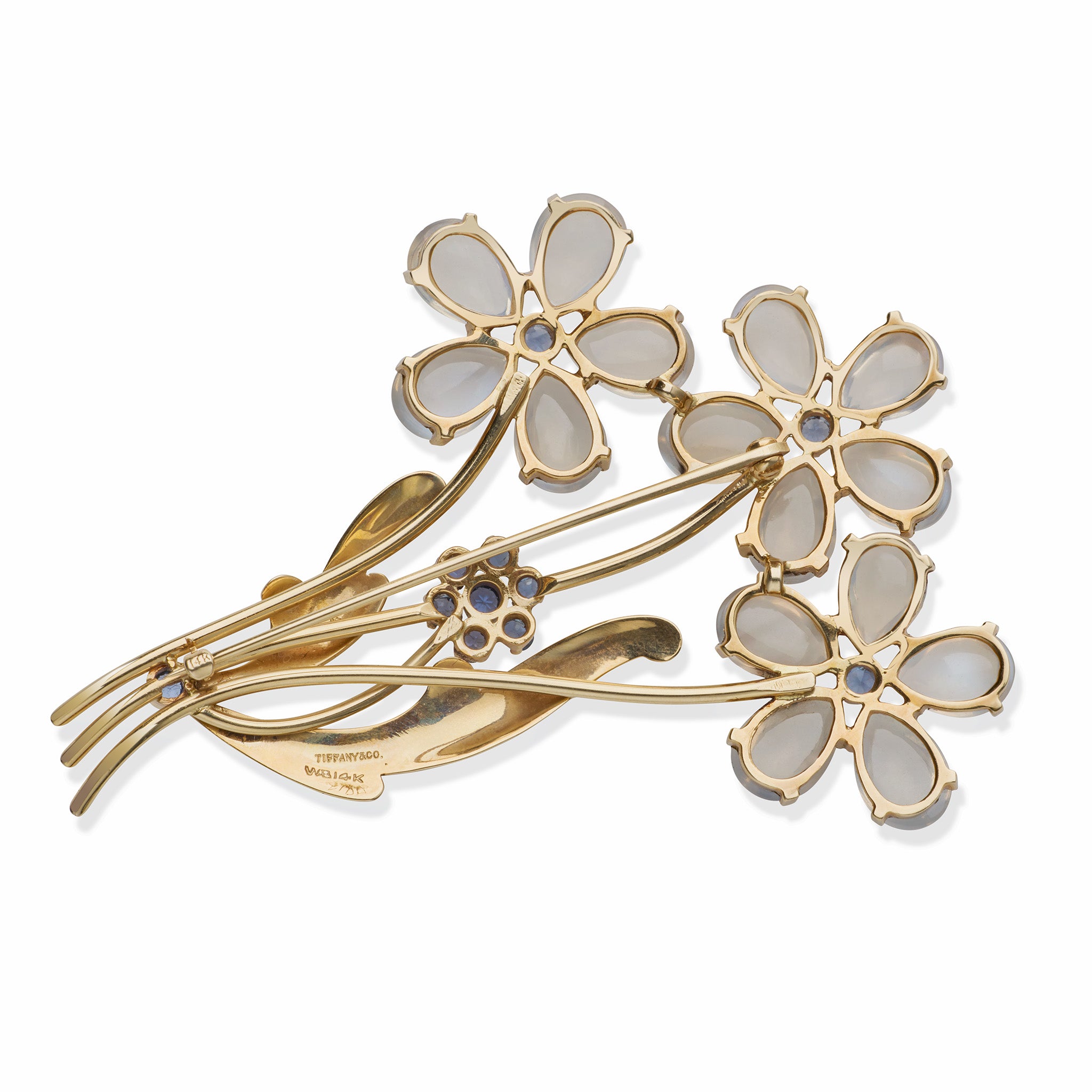 Macklowe Gallery | Retro Tiffany & Co. Moonstone and Sapphire