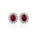 Macklowe Gallery Bulgari Burma No-Heat Ruby and Diamond Clip Earrings