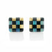 Macklowe Gallery Tiffany & Co. Opal and Black Jade Clip Earrings by Angela Cummings