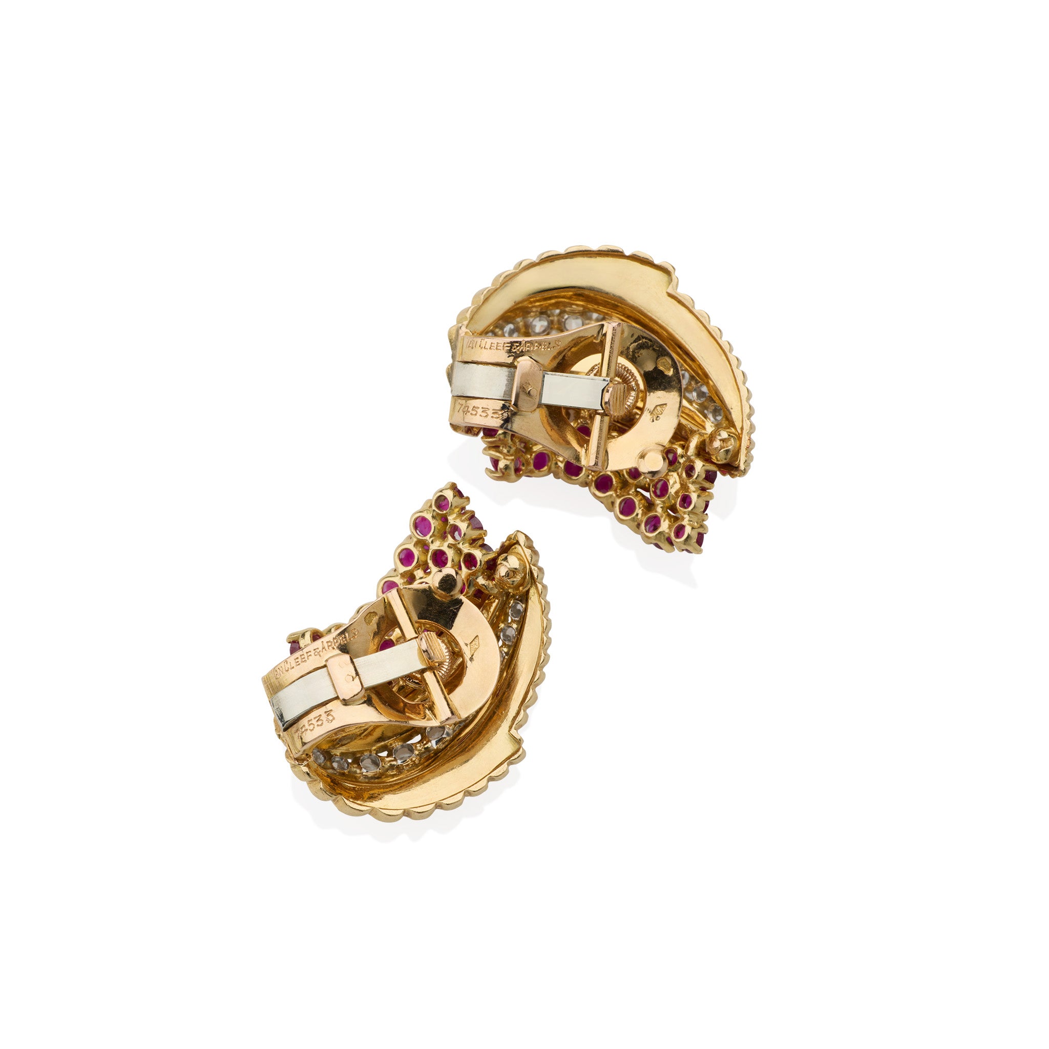 Macklowe Gallery | Van Cleef & Arpels Paris Mid-century Ruby and