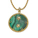 Macklowe Gallery Van Cleef & Arpels Malachite and Diamond Virgo Pendant