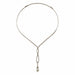 Macklowe Gallery Belle Époque Natural Pearl Drop and Diamond Lavalier Necklace