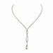 Macklowe Gallery Belle Époque Natural Pearl Drop and Diamond Lavalier Necklace