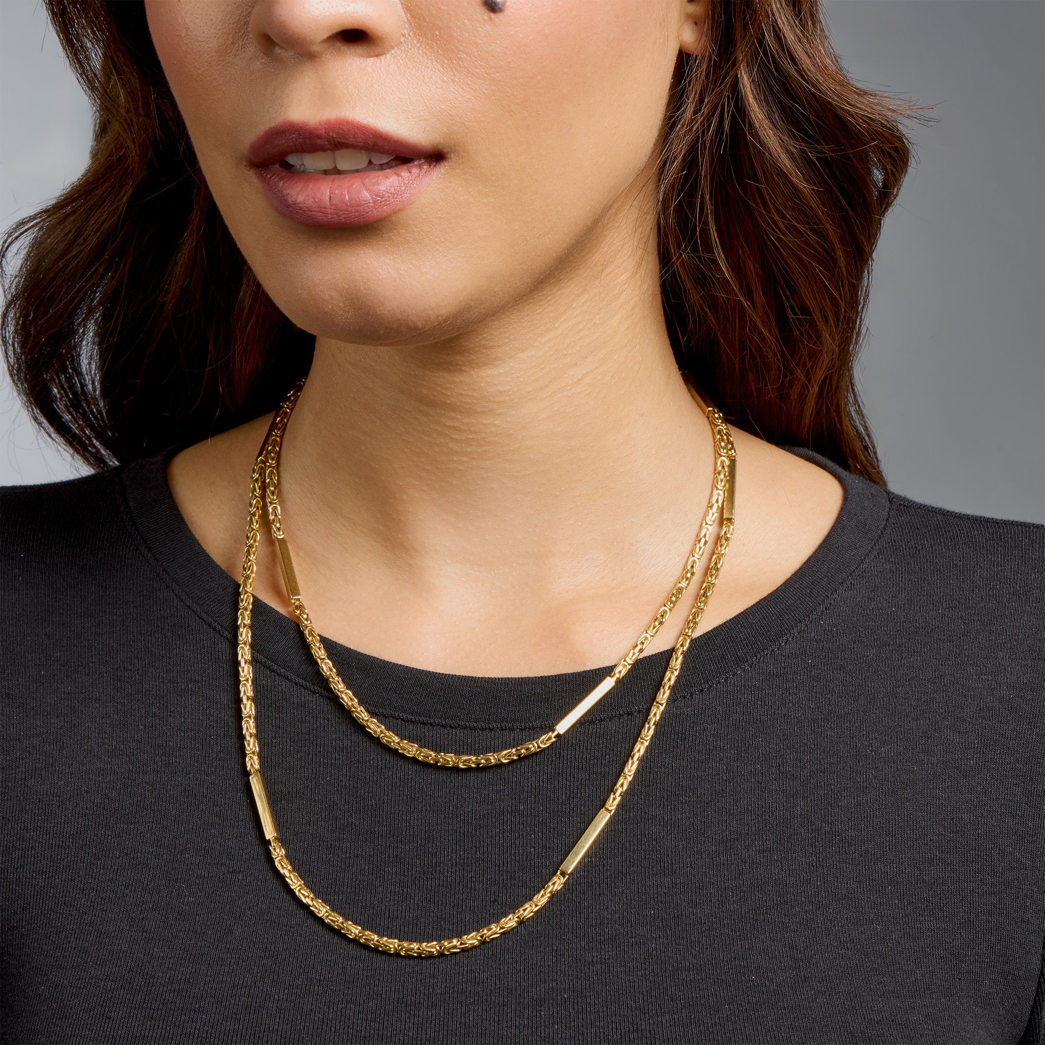 Macklowe Gallery | Chaumet Paris 18K Gold Long Chain Necklace