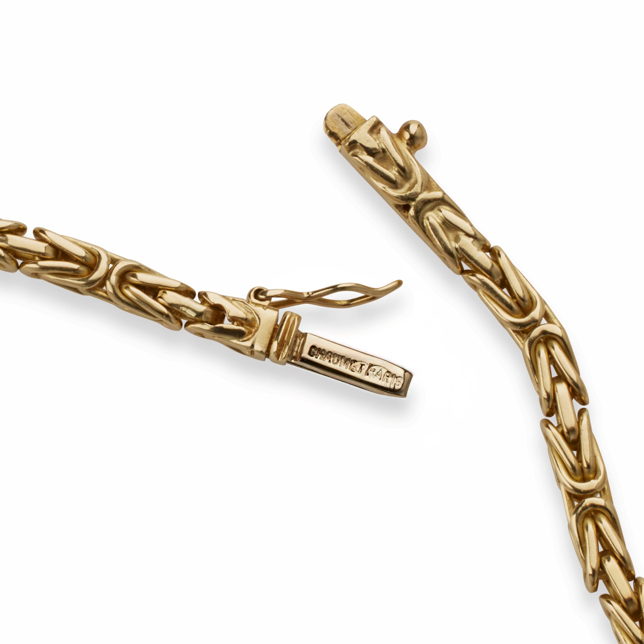 CHAUMETラー Macklowe Gallery | Chaumet Paris 18K Gold Long Chain Necklace