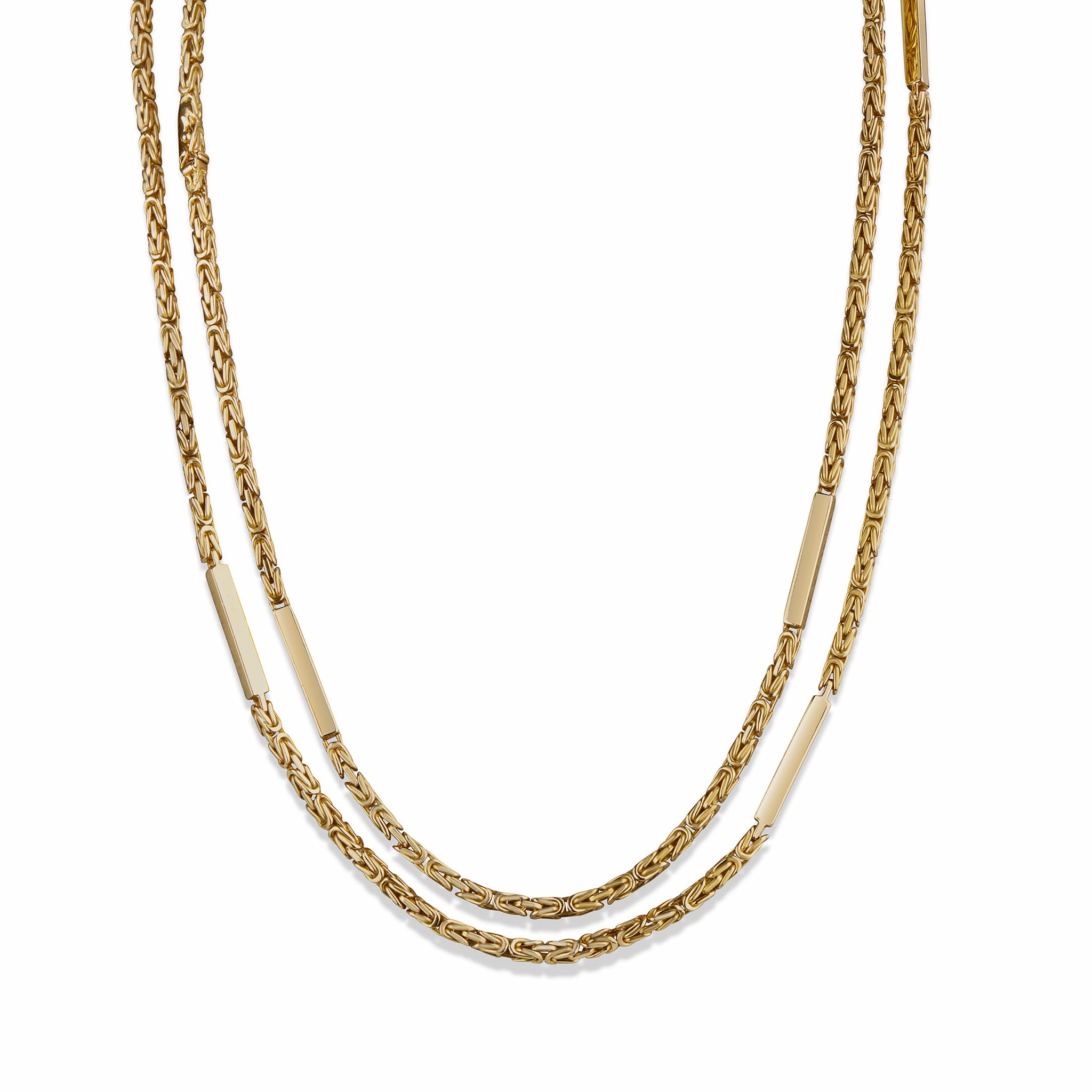 CHAUMETラー Macklowe Gallery | Chaumet Paris 18K Gold Long Chain Necklace