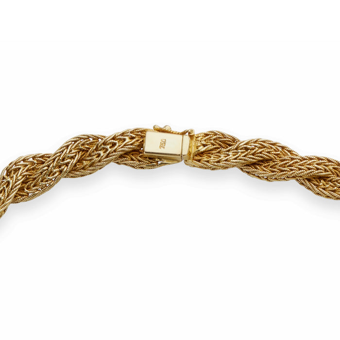 Macklowe Gallery 18K Gold Rope Necklace
