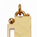 Macklowe Gallery Jean Després French Modernist Hammered Gold and Coral Pendant 