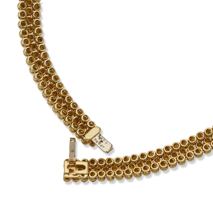 Macklowe Gallery Boucheron Paris 18K Gold and Diamond Necklace