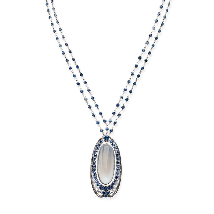 Sapphire necklace hotsell tiffany