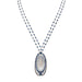 Macklowe Gallery Louis Tiffany Moonstone and Sapphire Pendant Necklace, Tiffany & Co.