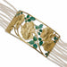 Macklowe Gallery René Lalique Art Nouveau 18K Gold, Enamel and Seed Pearl "Collier de chien" Necklace