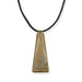 Macklowe Gallery René Lalique Carved Horn Mask Pendant Necklace